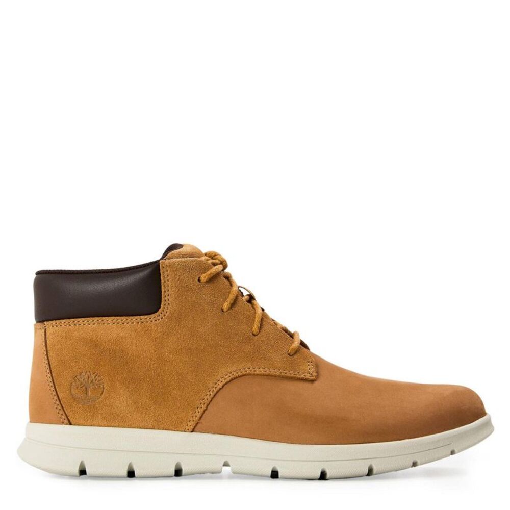 Timberland Mens Graydon Basic Leather Mid Boots / Wheat